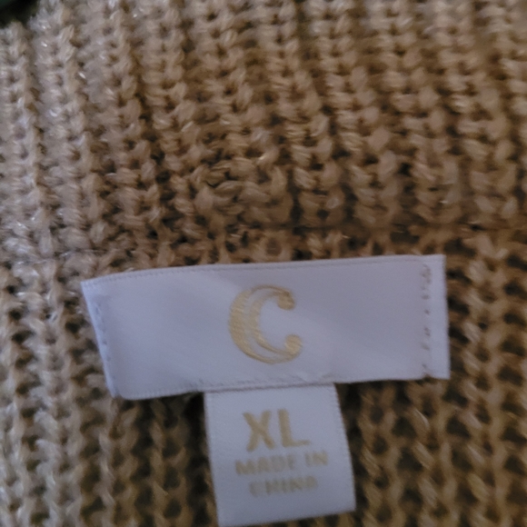 Women's Faux Fur Cardigan Fuzzy Trim Open Front Dual Pocket Sweater +Non Smoker+ - Picture 8 of 8